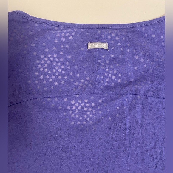 Columbia Women’s Purple Lilac Athletic Shirt - Picture 5 of 5